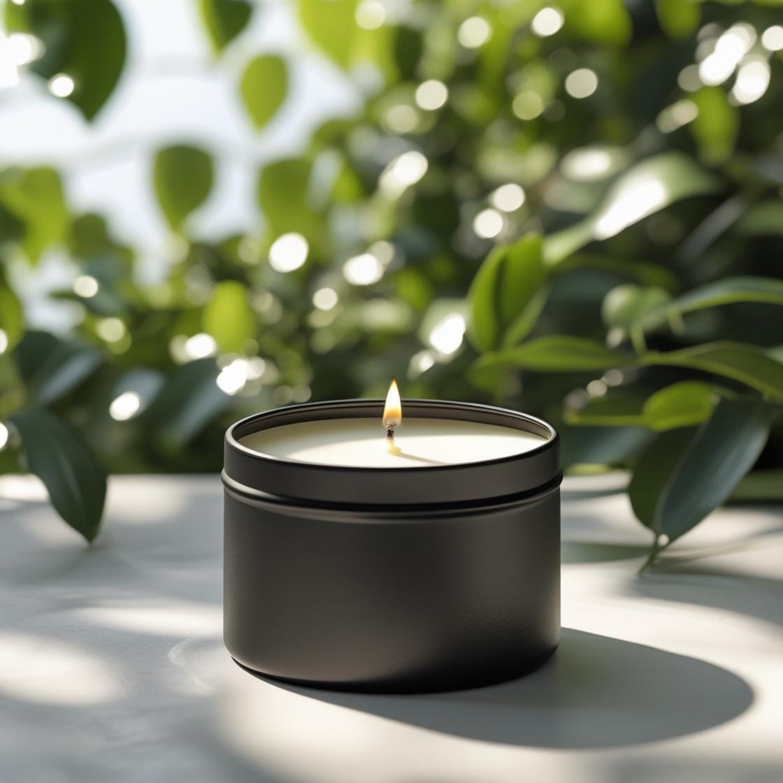 8oz White Tea and Bergamot Scented Candle - Uplifting and Invigorating Candle - Candle for Wedding, Baby Shower, Birthday Gift, Etc.