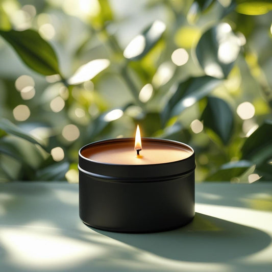 8oz Sandalwood Candle - Grounding and Earthy Candle - Candle for Wedding, Baby Shower, Birthday Gift, At Home, Etc.