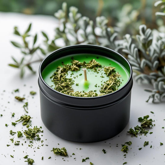 4oz/8oz Money and Abundance Intention Candle - Candle for Attracting Money, Wealth, and Abundance - Ritual Candle for Prosperity